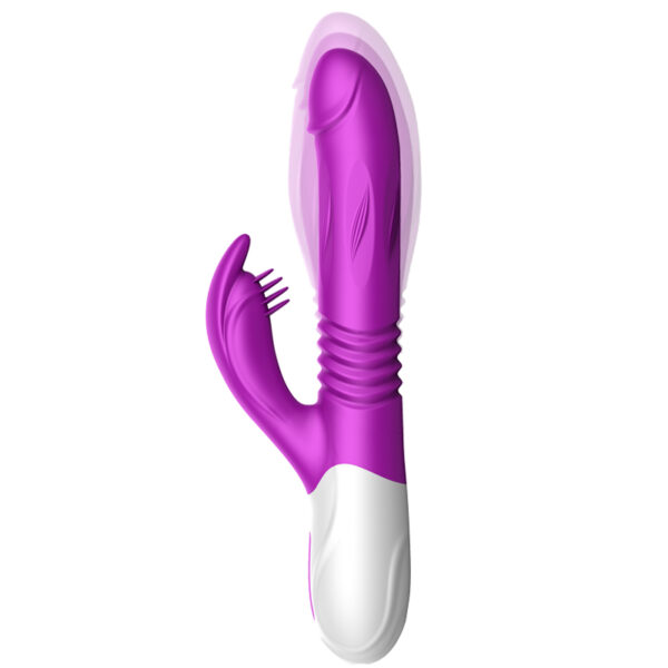 Rechargeable Thrusting & Expanding Rabbit Vibrator Sex Toy