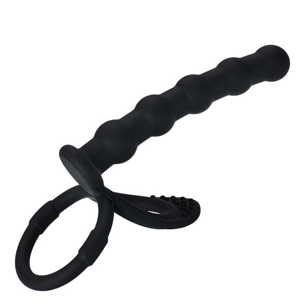 Silicone Anal Beads Strap-on Sex Toy