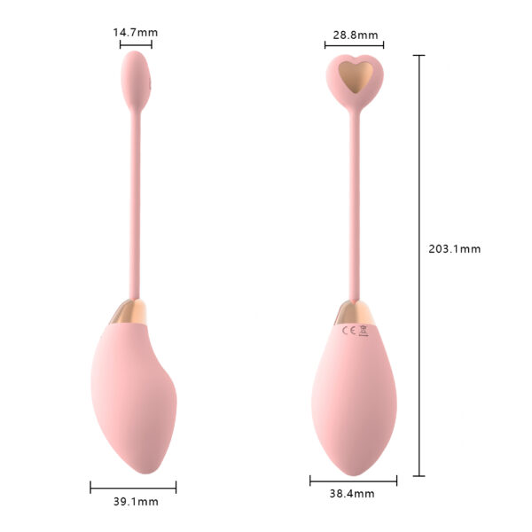 Phone App Controlled Wearable Egg Vibrator Luxury Sex Toy