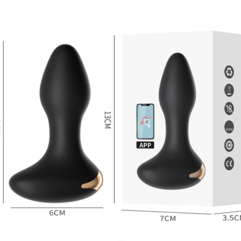 App Controlled Anal Plug Vibrator