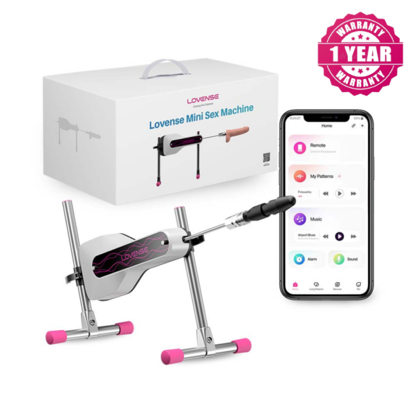 Lovense App-Controlled Thrusting Mini Sex Machine [Authorized Reseller]