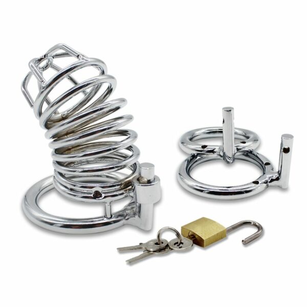 BDSM Chastity Penis Cage Lockable - S44 - Image 2