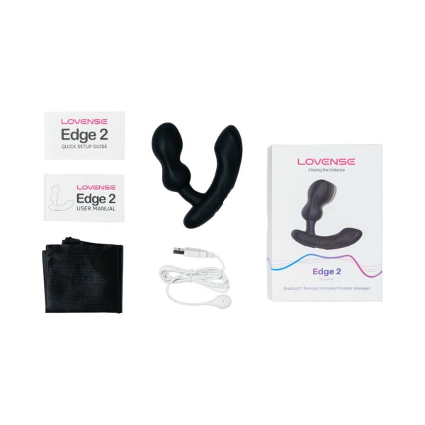 Lovense Edge 2 App-Controlled Prostate Massager [Authorized Dealer] - Image 6