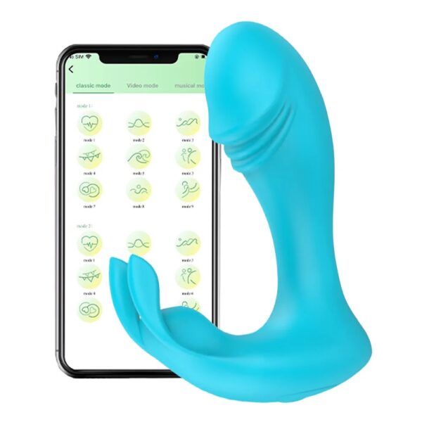 Phone App Controlled Wearable Vibrator Sex Toy - 121